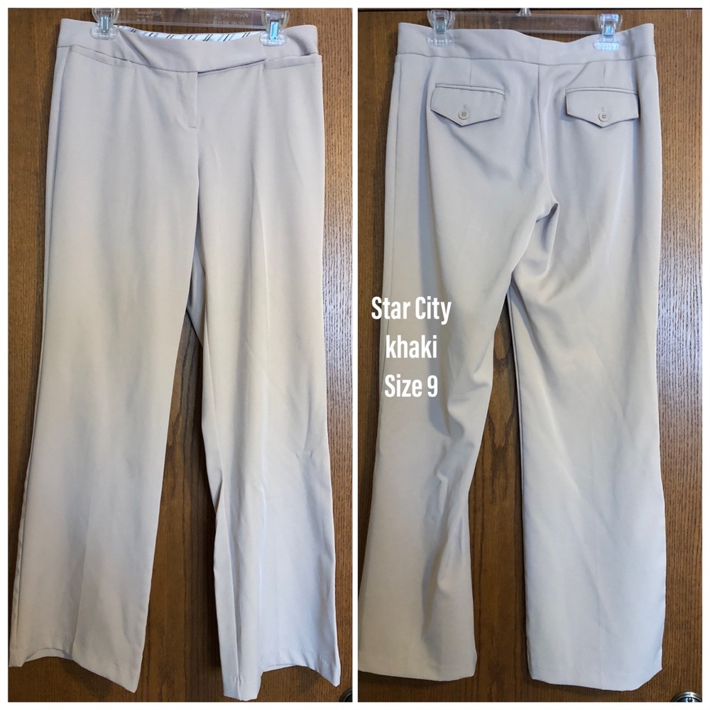Khaki dress pants